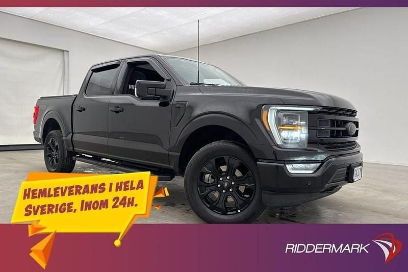 Svart Begagnad 2023 Ford F-150 Lariat Pickup | 849 800 kr (Marknadspris) - Bild 1/3