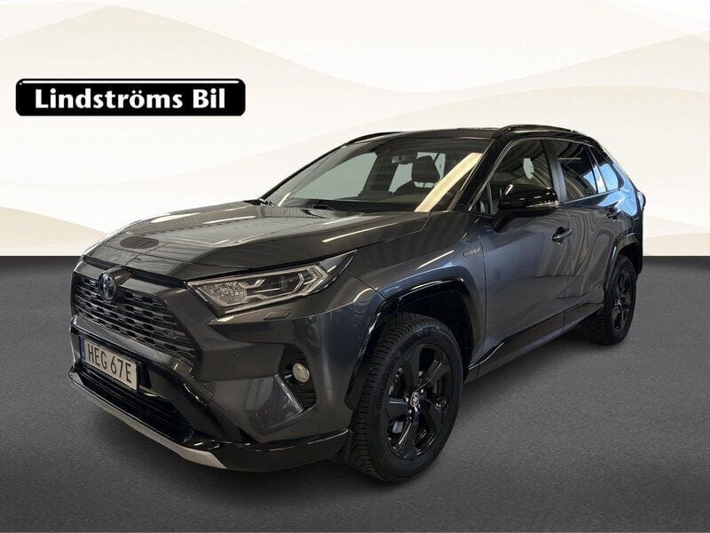 Grå Begagnad 2021 Toyota RAV4 Hybrid Style SUV | 334 900 kr (Dyr) - Bild 1/3