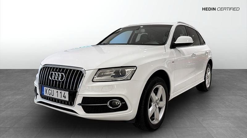 Vit Begagnad 2016 Audi Q5 S-Line SUV | 199 900 kr (Marknadspris) - Bild 1/4