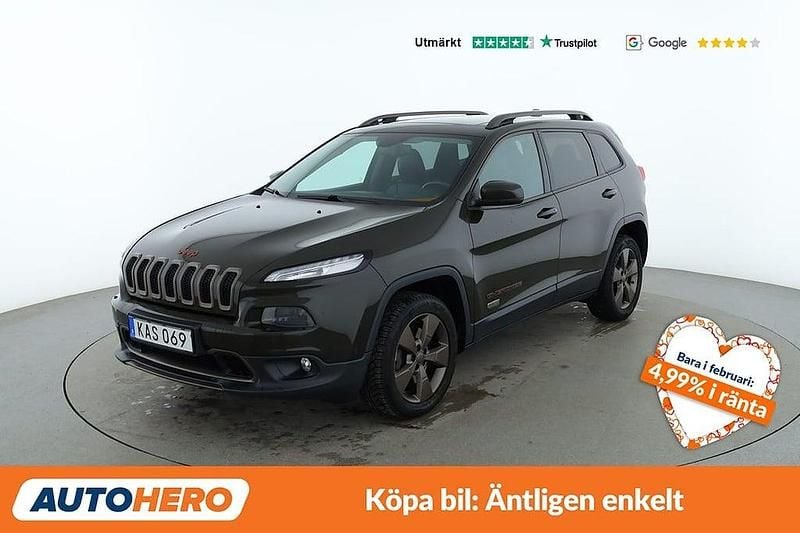 Grön Begagnad 2016 Jeep Cherokee SUV | 174 000 kr (Marknadspris) - Bild 1/4