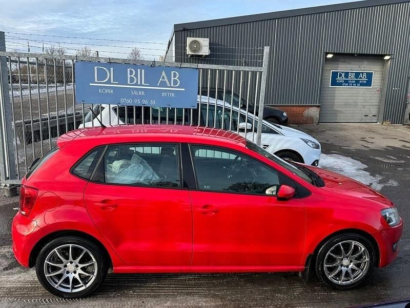 Begagnad VW Polo GT 105 HK (77 kW) 2012 Röd Halvkombi
