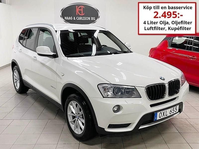 Vit Begagnad 2013 BMW X3 SUV | 149 000 kr (Marknadspris) - Bild 1/4