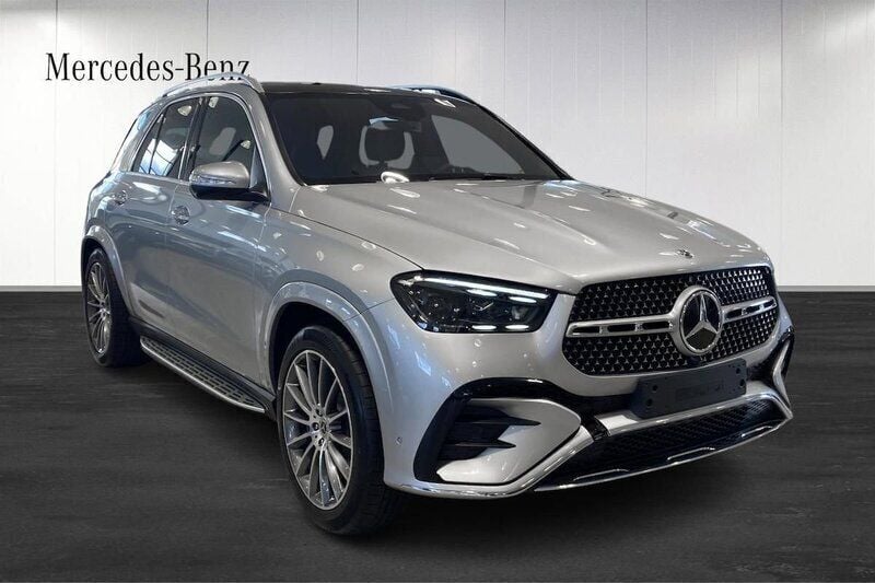 Silver Ny 2024 Mercedes GLE350e SUV | 1 124 600 kr - Bild 1/4