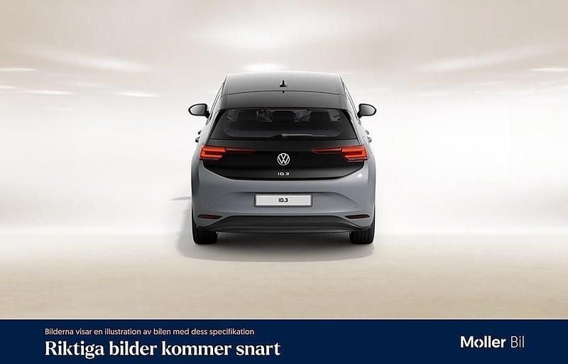 Begagnad VW ID.3 Pro Performance 150 kW (204 HK) 2021 Moonstone grey/black Halvkombi