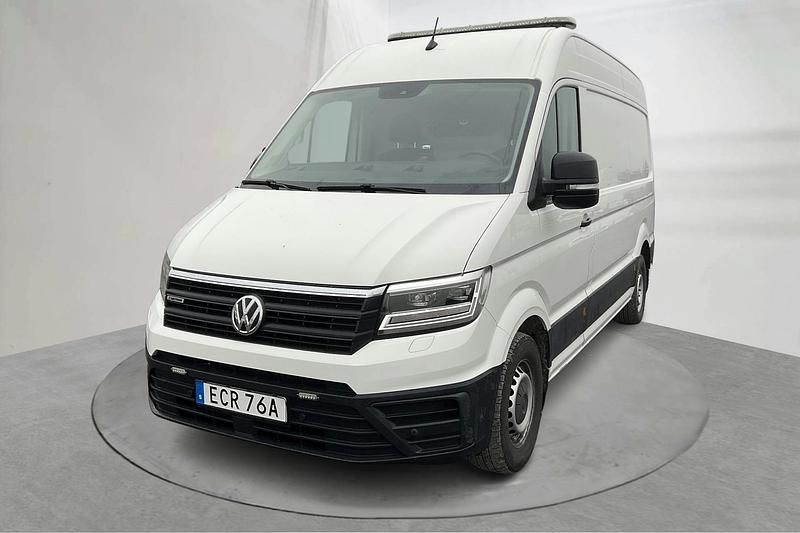 Vit Begagnad 2019 VW Crafter Van | 375 000 kr (Marknadspris) - Bild 1/4