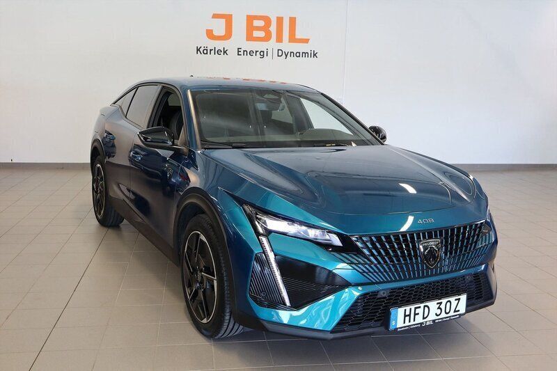 Blå Begagnad 2022 Peugeot 408 GT GTi SUV | 299 900 kr (Marknadspris) - Bild 1/4