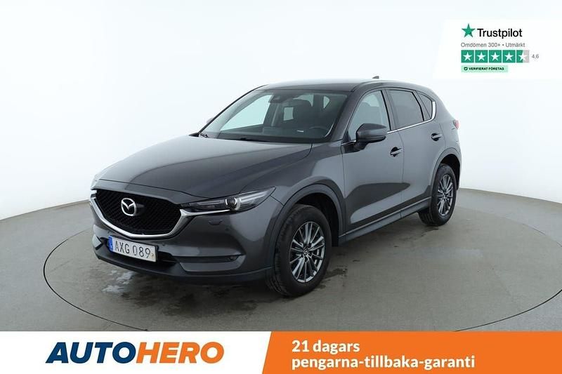 Grå Begagnad 2017 Mazda CX-5 Exclusive SUV | 193 000 kr (Lite dyr) - Bild 1/4