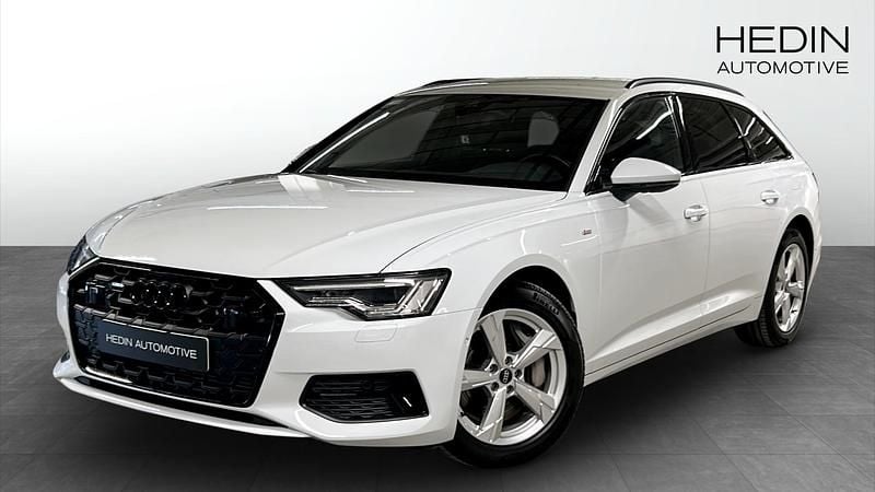 Begagnad Audi A6 265 HK (194 kW) 2024 Vit Kombi