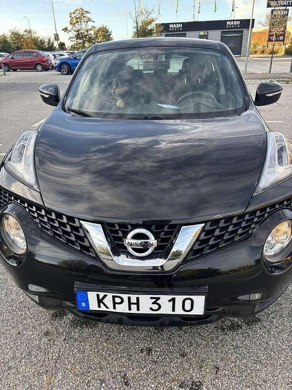 Svart Begagnad 2014 Nissan Juke SUV | 90 000 kr (Marknadspris) - Bild 1/4