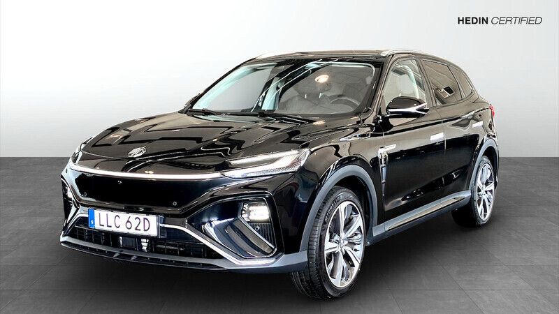 Svart Begagnad 2022 MG Marvel R Luxury SUV | 339 800 kr - Bild 1/4