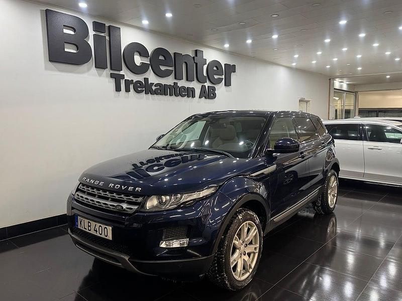 Blå Begagnad 2014 Land Rover Range Rover evoque SUV | 189 900 kr (Marknadspris) - Bild 1/4
