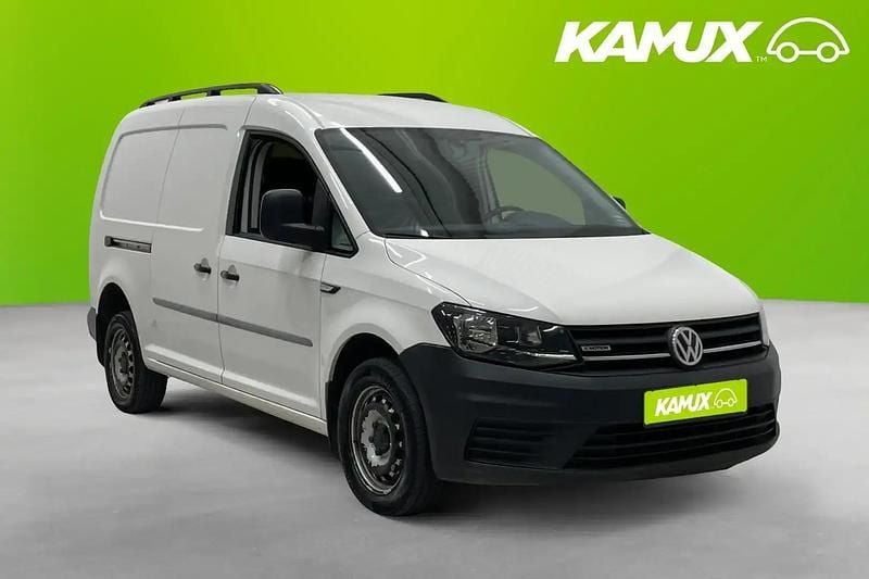 Vit Begagnad 2018 VW Caddy Maxi Minibuss | 149 700 kr (Marknadspris) - Bild 1/4