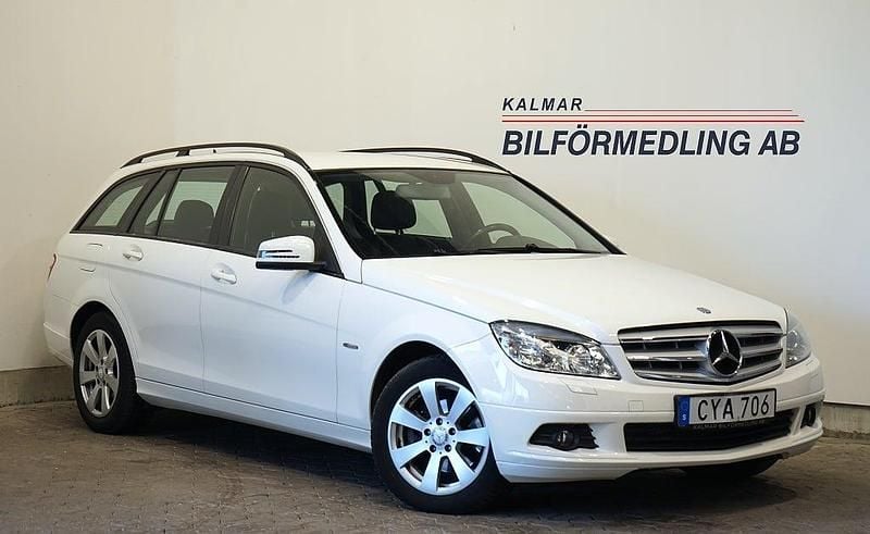 Begagnad Mercedes C180 Avantgarde 156 HK (114 kW) 2010 Vit Kombi