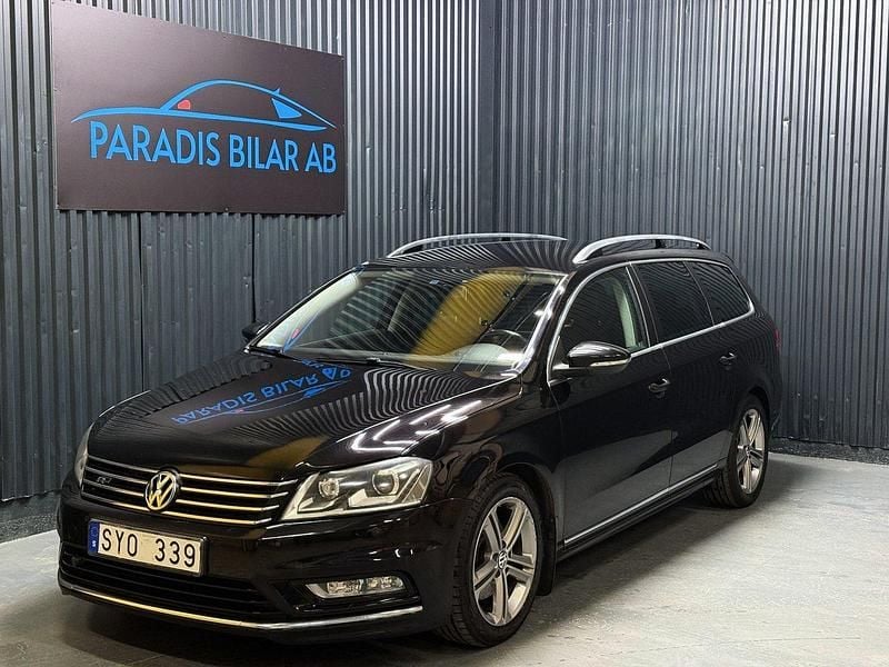 Svart Begagnad 2013 VW Passat Kombi | 84 900 kr (Marknadspris) - Bild 1/4
