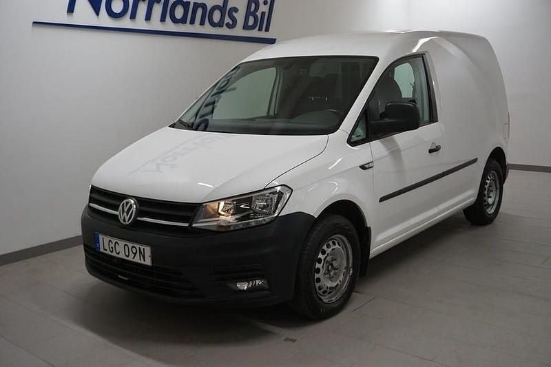 Begagnad VW Caddy 75 HK (55 kW) 2020 Vit (candyvit) Minibuss