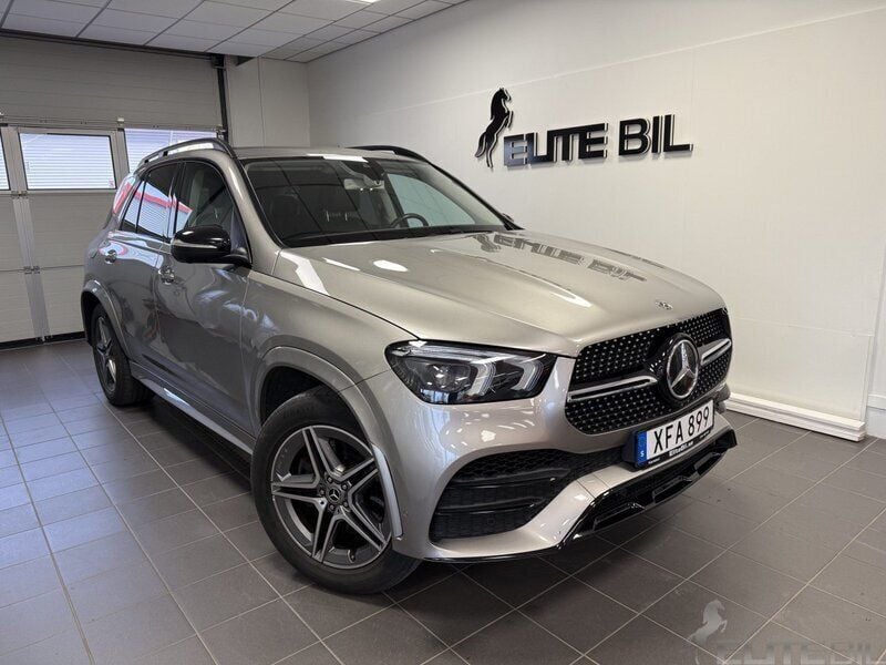 Silver Begagnad 2020 Mercedes GLE400 AMG line SUV | 699 900 kr (Marknadspris) - Bild 1/4