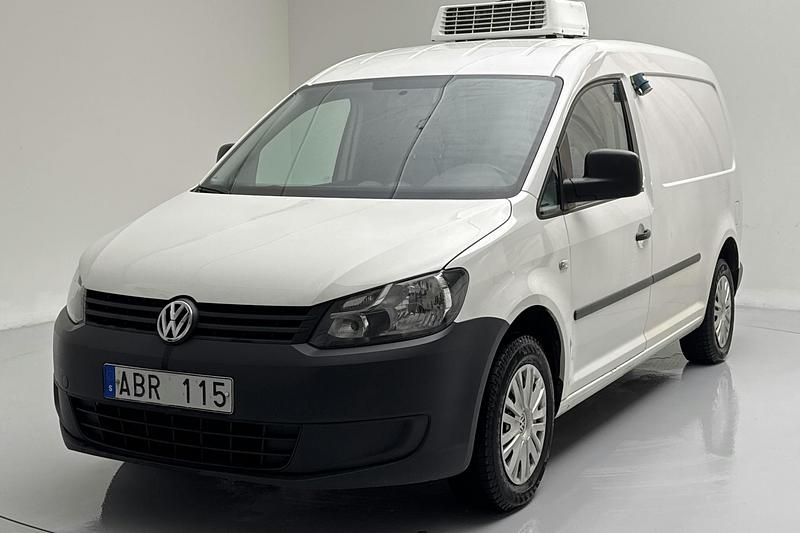 Vit Begagnad 2012 VW Caddy Maxi Minibuss | 49 000 kr (Marknadspris) - Bild 1/4