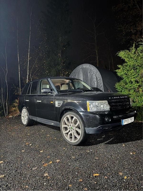 Svart Begagnad 2008 Land Rover Range Rover Sport SUV | 69 000 kr (Superpris) - Bild 1/4