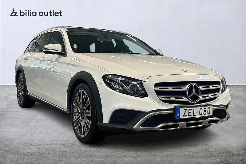Begagnad Mercedes E220 All-Terrain Avantgarde 194 HK (142 kW) 2017 Vit Kombi