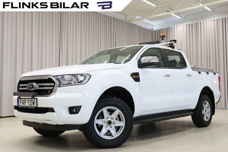 Vit (frozen white) Begagnad 2022 Ford Ranger Pickup | 399 900 kr (Marknadspris) - Bild 1/4