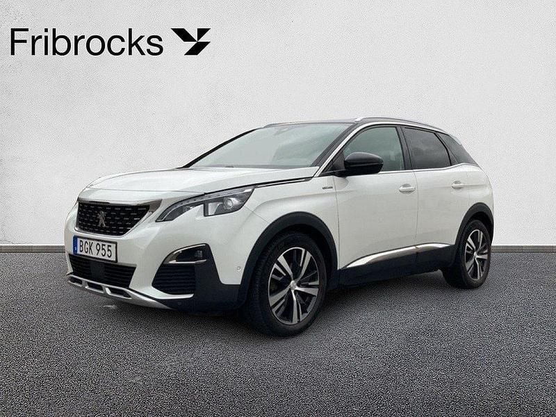 Vit Begagnad 2018 Peugeot 3008 GT-line SUV | 164 900 kr (Marknadspris) - Bild 1/4