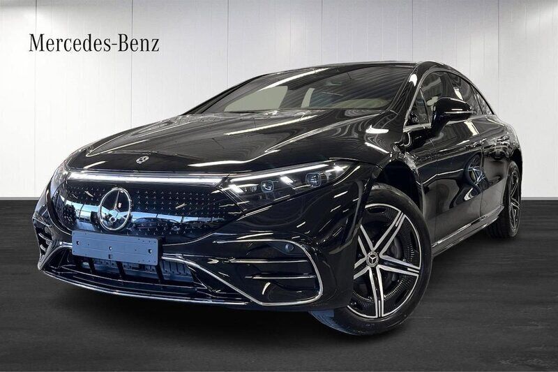 Svart Ny 2024 Mercedes EQS450+ Edition Sedan | 1 288 200 kr - Bild 1/4