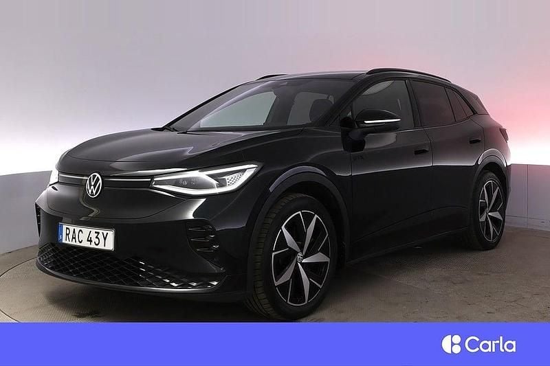 Svart Begagnad 2022 VW ID.4 GTX SUV | 404 900 kr (Marknadspris) - Bild 1/4
