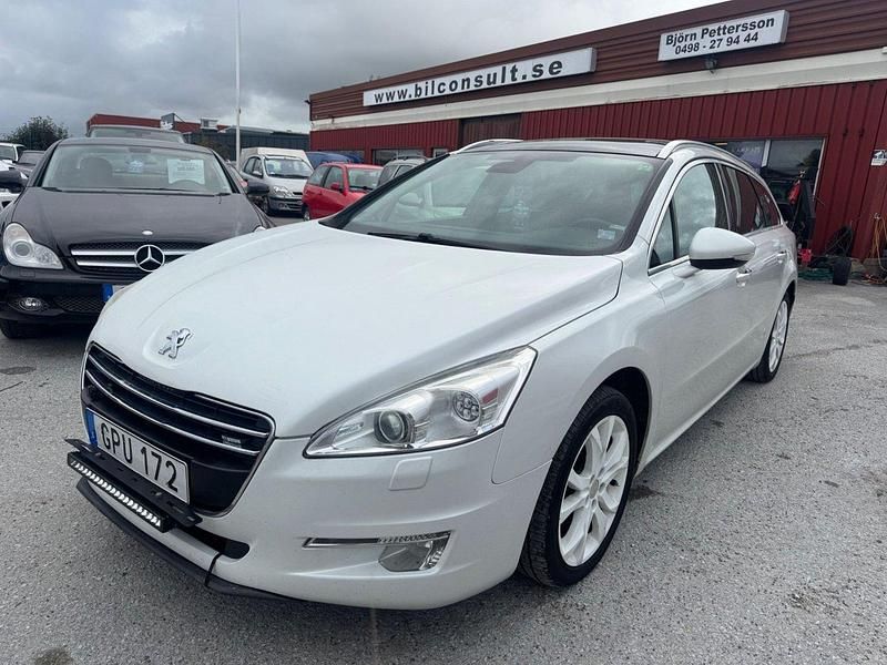 Vit (vit candy metallic) Begagnad 2012 Peugeot 508 Kombi | 69 388 kr (Dyr) - Bild 1/4