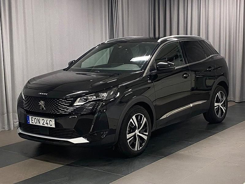 Svart Begagnad 2023 Peugeot 3008 GT SUV | 249 800 kr (Bra pris) - Bild 1/4