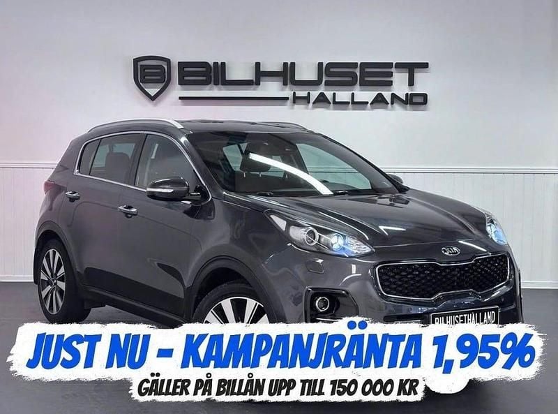 Begagnad Kia Sportage Advance 142 HK (104 kW) 2017 Grå SUV