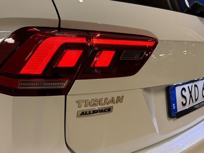 Begagnad VW Tiguan Allspace SE 190 HK (139 kW) 2019 Vit SUV