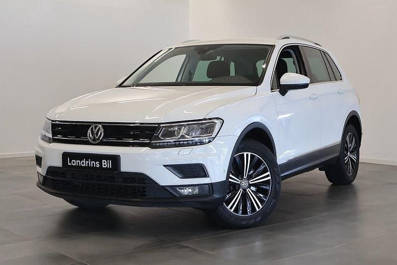 Vit Begagnad 2019 VW Tiguan SUV | 237 900 kr (Marknadspris) - Bild 1/4
