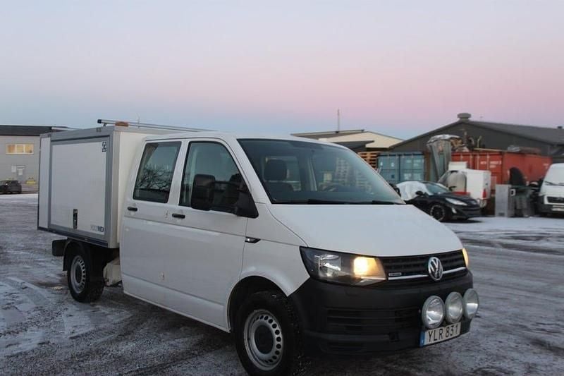 Begagnad VW T6 150 HK (110 kW) 2018 Vit Van