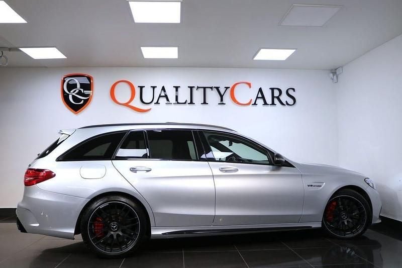 Begagnad Mercedes C63S AMG AMG 510 HK (375 kW) 2019 Silver Kombi