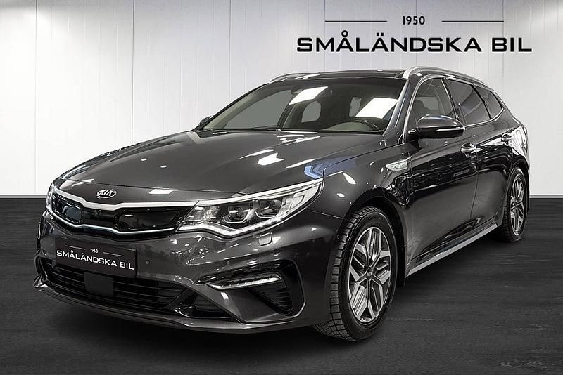 Grå Begagnad 2019 Kia Optima Advance Kombi | 195 000 kr (Marknadspris) - Bild 1/4