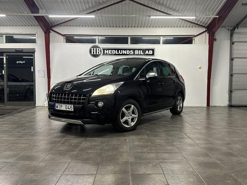 Begagnad Peugeot 3008 109 HK (80 kW) 2009 Svart Kombi