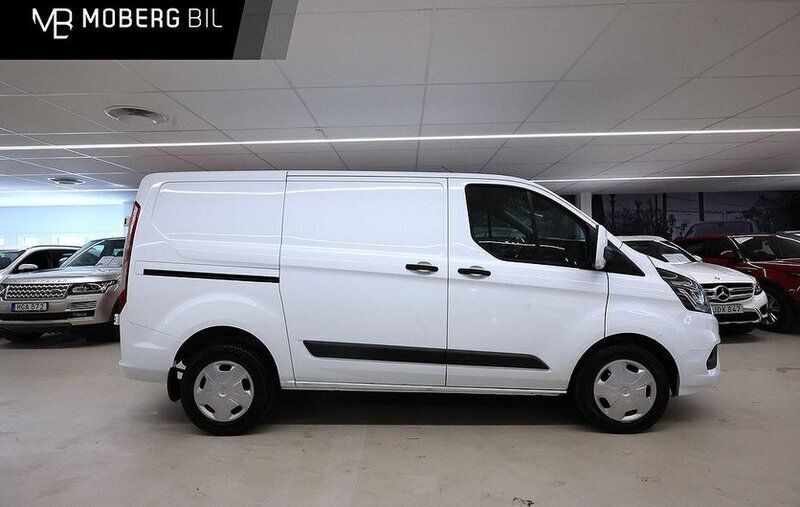 Vit Begagnad 2021 Ford Transit Custom Minibuss | 189 900 kr - Bild 1/3