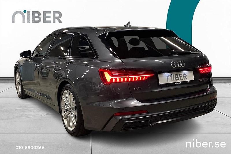 Begagnad Audi A6 S-Line 367 HK (269 kW) 2021 Grå Kombi