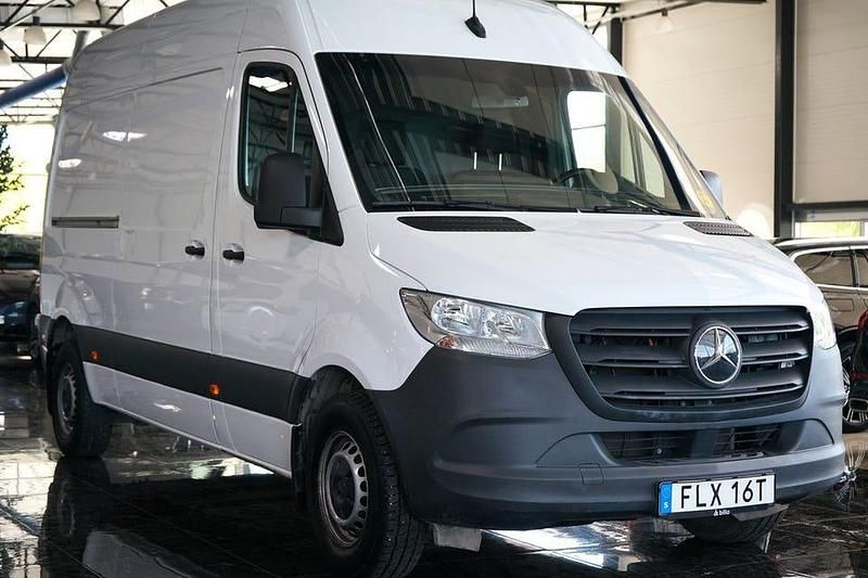 Begagnad Mercedes E-Sprinter 85 kW (116 HK) 2021 Vit Van
