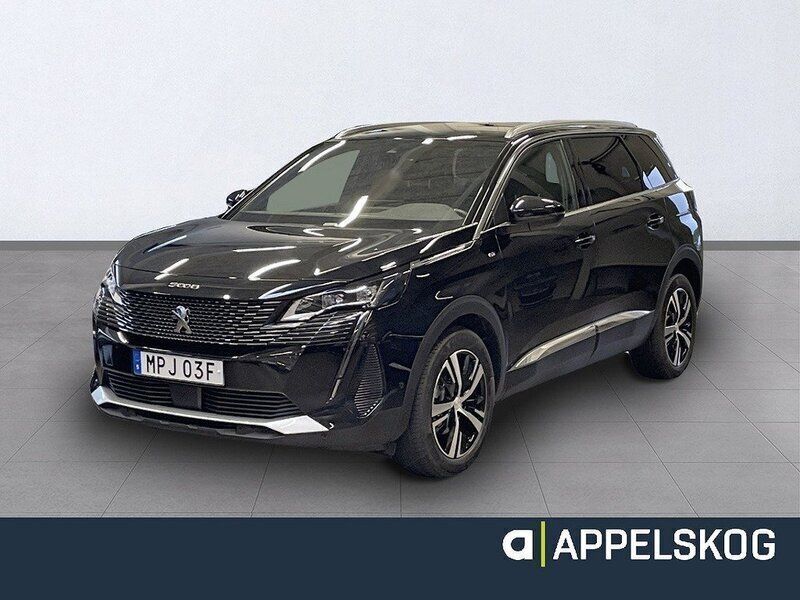 Grå (grå platinum) Begagnad 2023 Peugeot 5008 GT Minibuss | 329 900 kr (Marknadspris) - Bild 1/4