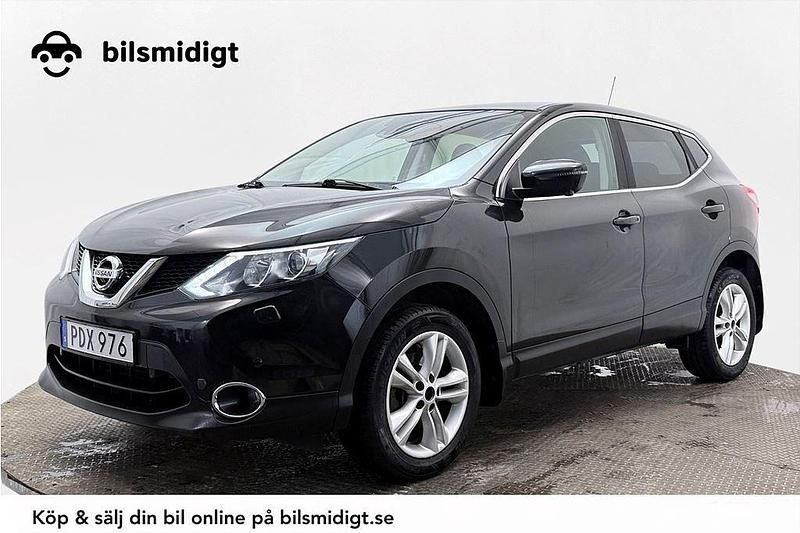 Svart Begagnad 2016 Nissan Qashqai 360º SUV | 139 900 kr (Marknadspris) - Bild 1/3