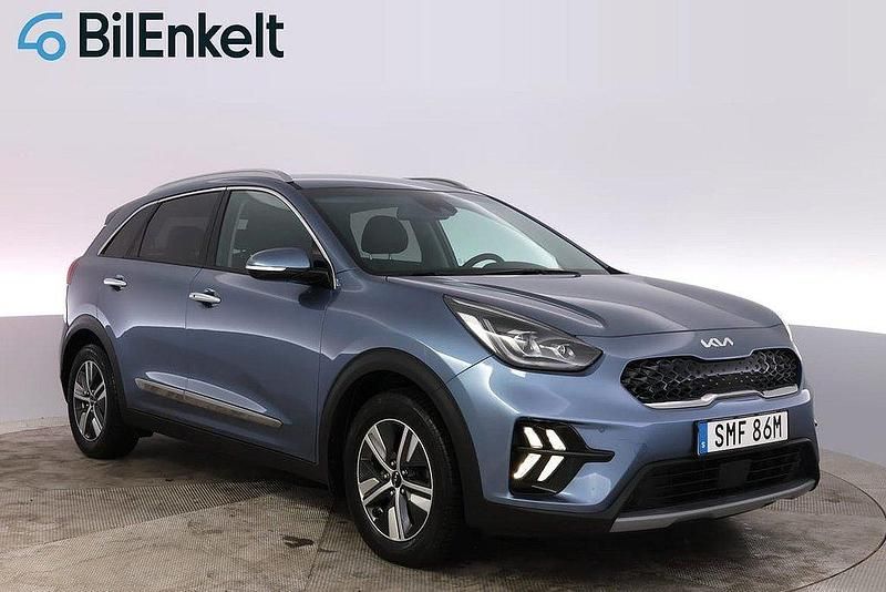 Blå Begagnad 2021 Kia Niro Advance SUV | 243 900 kr (Bra pris) - Bild 1/4