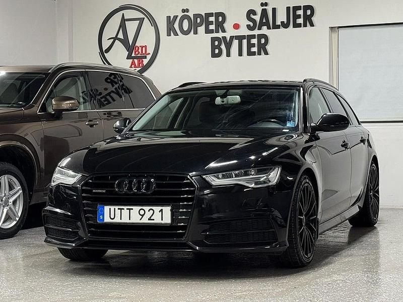 Svart Begagnad 2018 Audi A6 S-Line Kombi | 194 900 kr (Superpris) - Bild 1/4