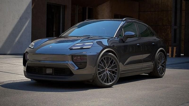 Grå (volcano grey metallic) Ny 2025 Porsche Macan SUV | 1 293 100 kr (Dyr) - Bild 1/4