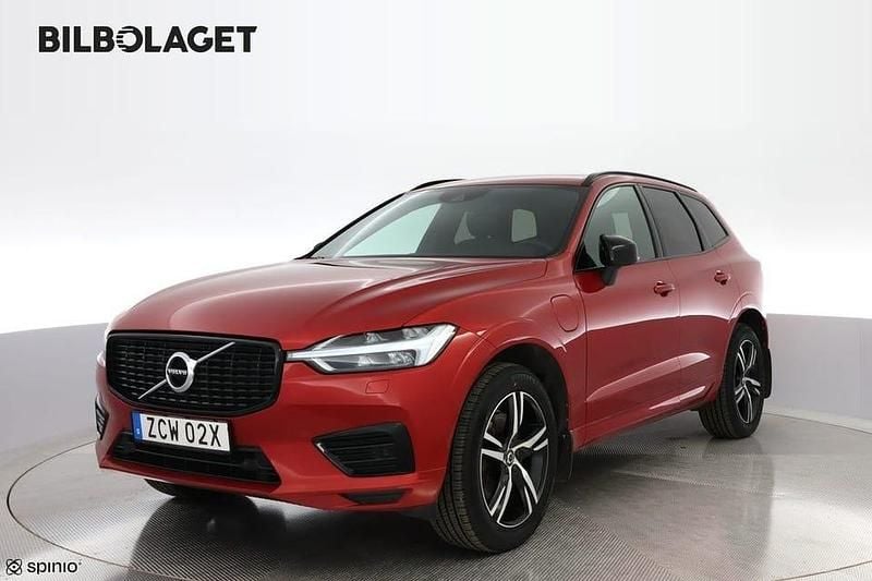 Begagnad Volvo XC60 R-Design 344 HK (253 kW) 2021 Röd SUV