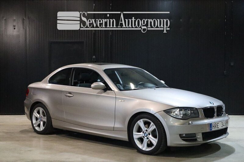 Silver Begagnad 2009 BMW 125 Coupé Sportkupé | 189 000 kr - Bild 1/4