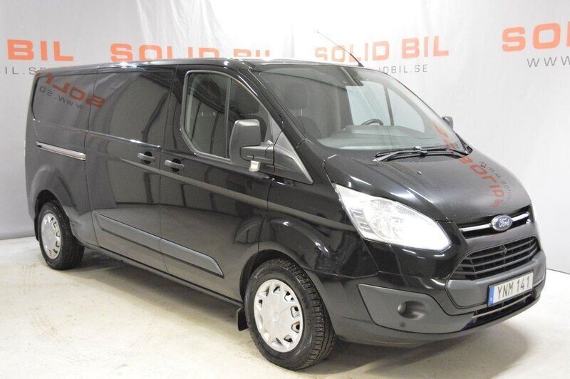 Svart Begagnad 2018 Ford Transit Custom Van | 99 900 kr - Bild 1/4