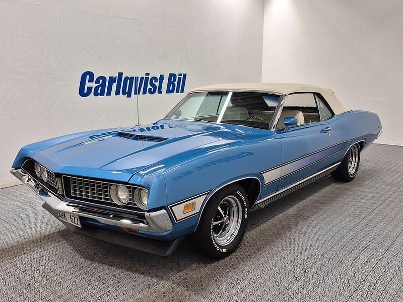 Ljusblå metallic Begagnad 1971 Ford Torino Cab | 735 000 kr - Bild 1/4