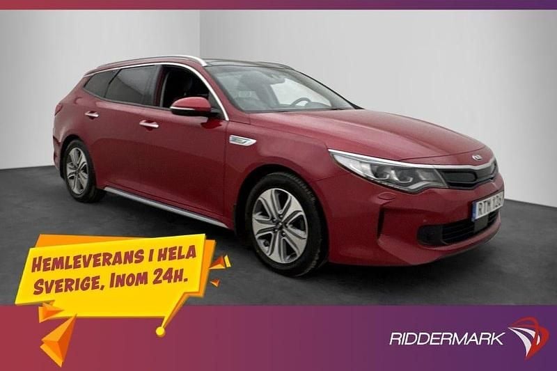 Röd Begagnad 2018 Kia Optima Sport Kombi | 139 800 kr (Marknadspris) - Bild 1/3
