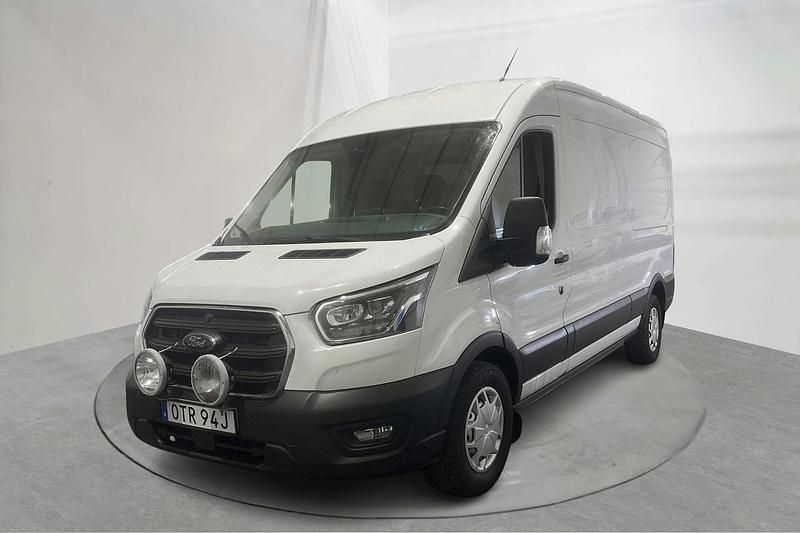 Vit Begagnad 2020 Ford Transit | 240 000 kr (Superpris) - Bild 1/4